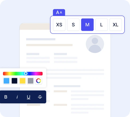 Customize the design according to your tastes.